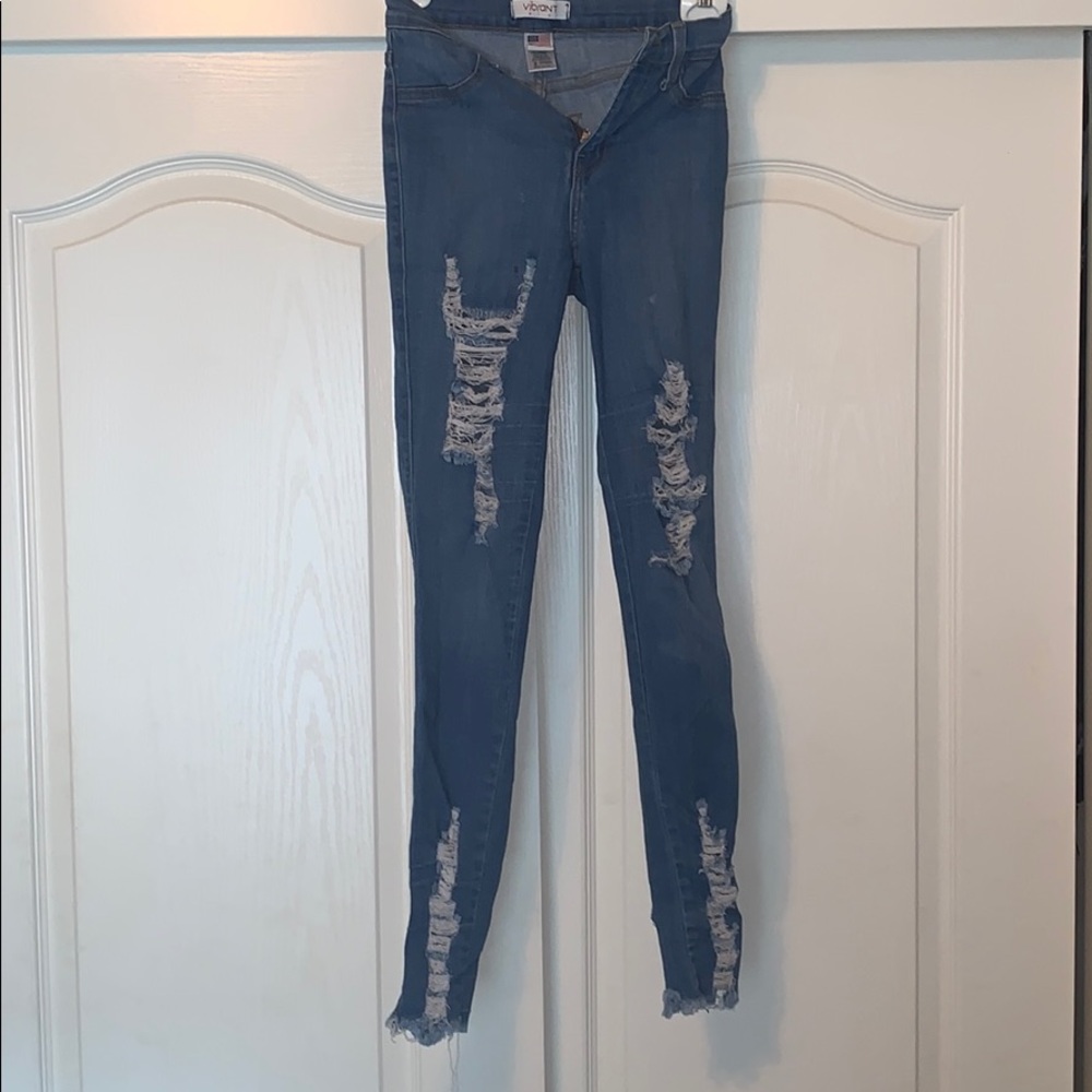 Holy jeans